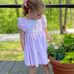 EUC Proper Peony candle dress 4T